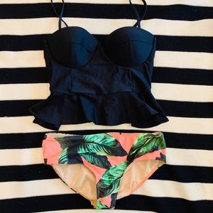 Albion fit top only swimsuit